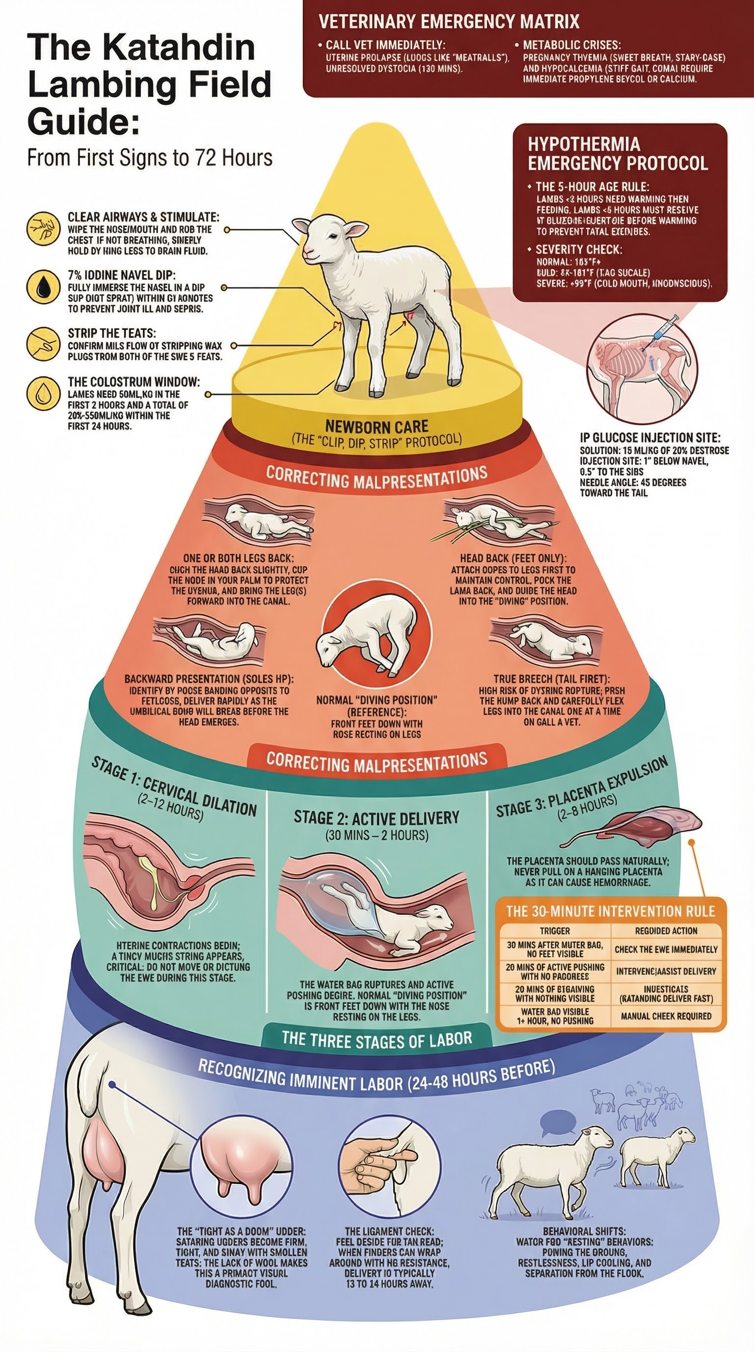 Lambing Field Guide: Labor, Delivery, and Newborn Care
